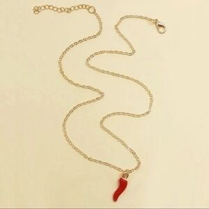 3/$30 💛 Red Chili Proper Charm Necklace